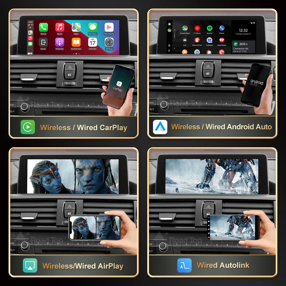 CN Wireless CarPlay for BMW NBT EVO 1 2 3 4 5 6 7 Series X1 X3 X4 X5 X6 MINI F56 F15 F16 F
