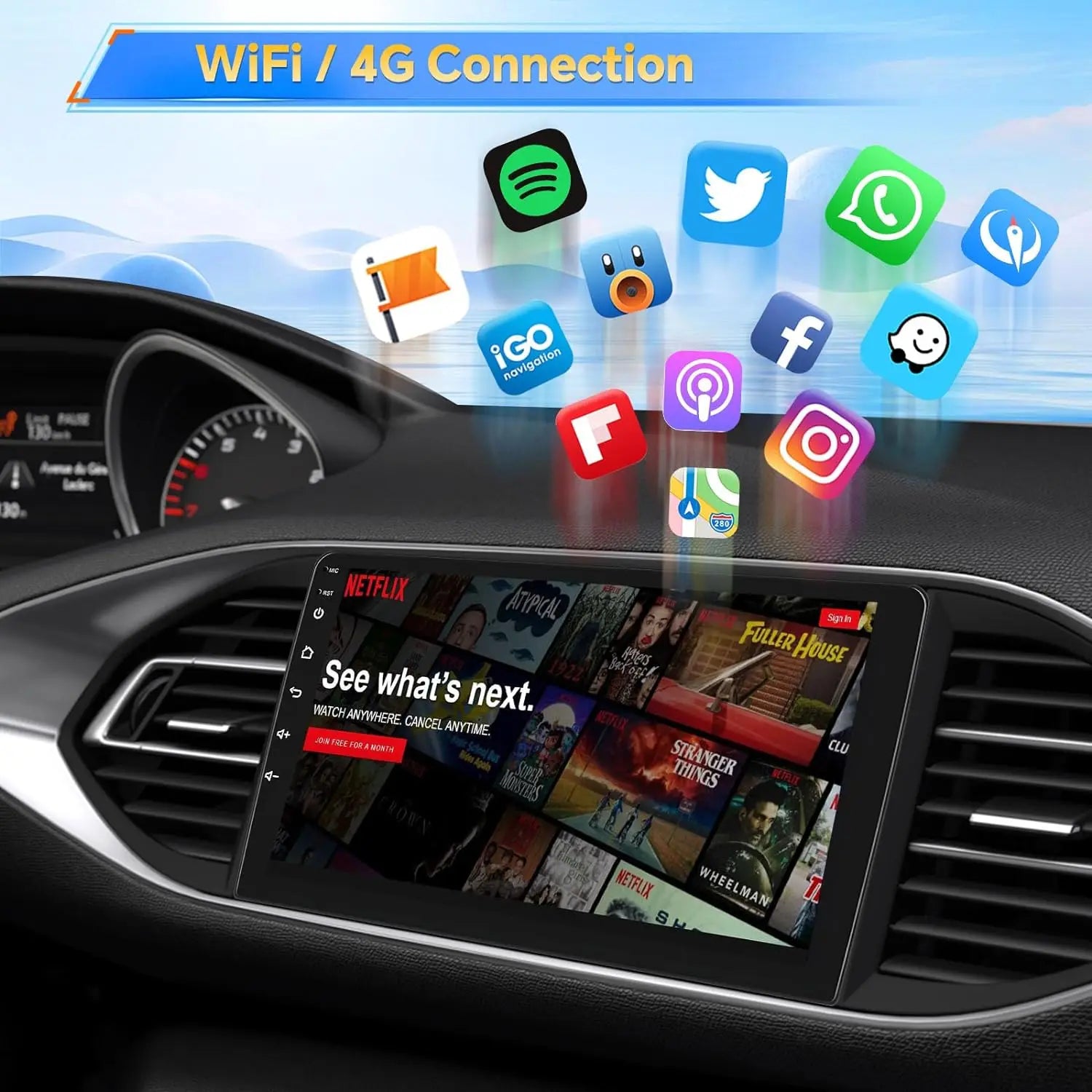 Android 16 Carplay Car Radio WiFi+4G BT DSP For Renault Clio 3 CLIO 3 2005 2006 2007 - 201