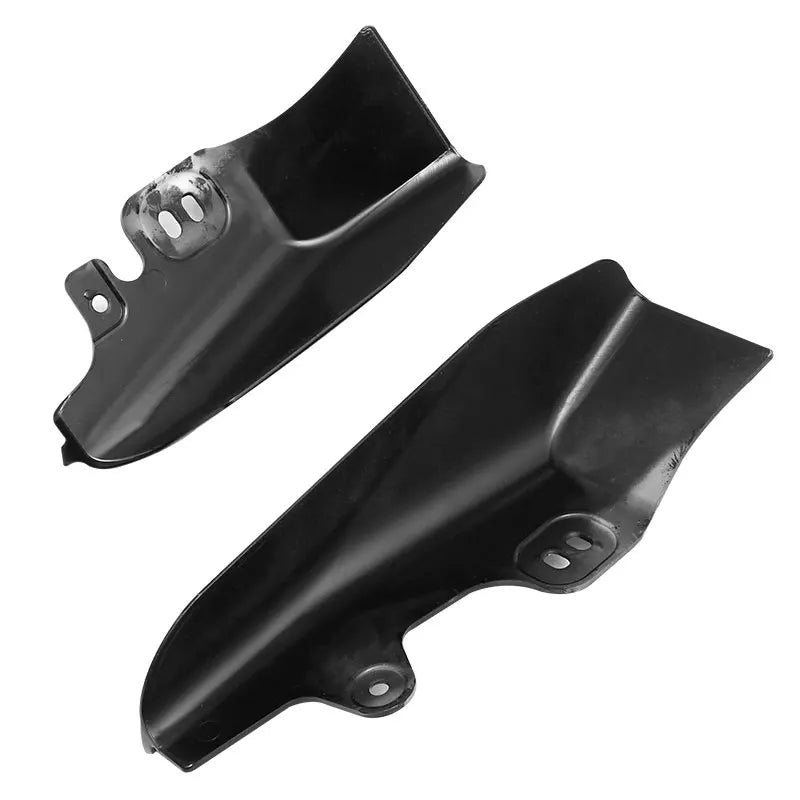 Motorcycle Black Mid-Frame Air Deflector For Harley Touring Street Electra Glide Road King FLHR  - Automotive LED Light