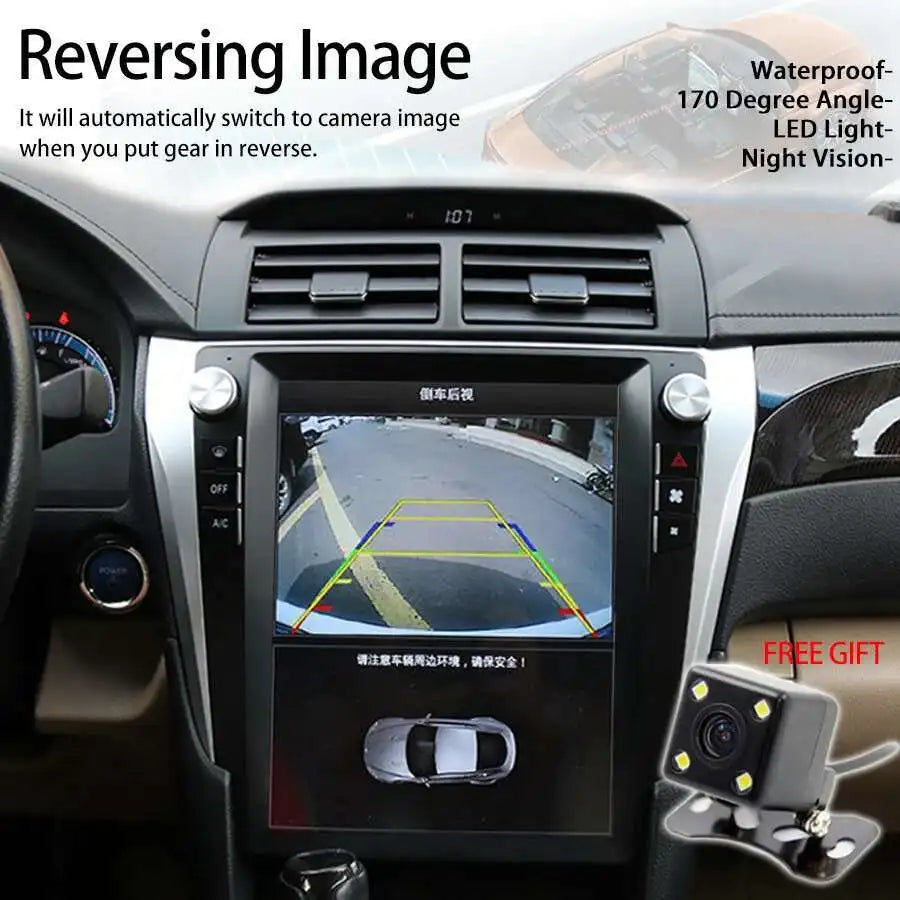 For Toyota Camry XV 50 55 2011 - 2014 Car Radio Multimedia Video Player Navigation GPS Wir