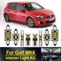 14-Piece LED Interior Light Kit for VW Volkswagen Golf MK6 6 VI GTI - Canbus Error-Free Bulbs | AUTOKITSHOP