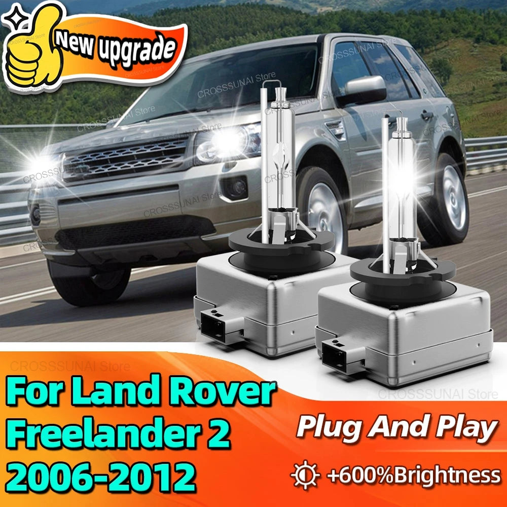 Xenon 35W 6000K Auto Lamp Car Headlight Replacement Bulb For Land Rover Freelander 2 2006