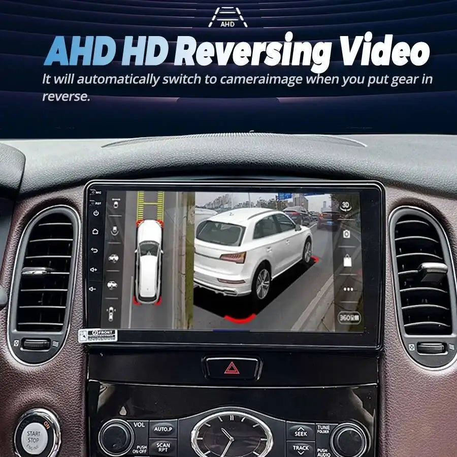 9inch For Infiniti QX50 EX25 EX35 2013-2020 Car Radio Wireless Carplay Android Auto Multim