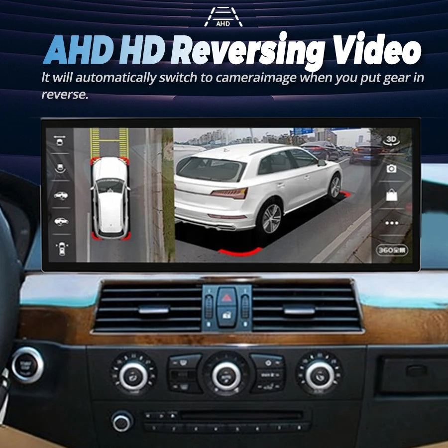 15.8" Car Radio For BMW 5 Series 3 Series E90 E91 E92 E60 E61 E63 E64 2010-2012 CarPlay An