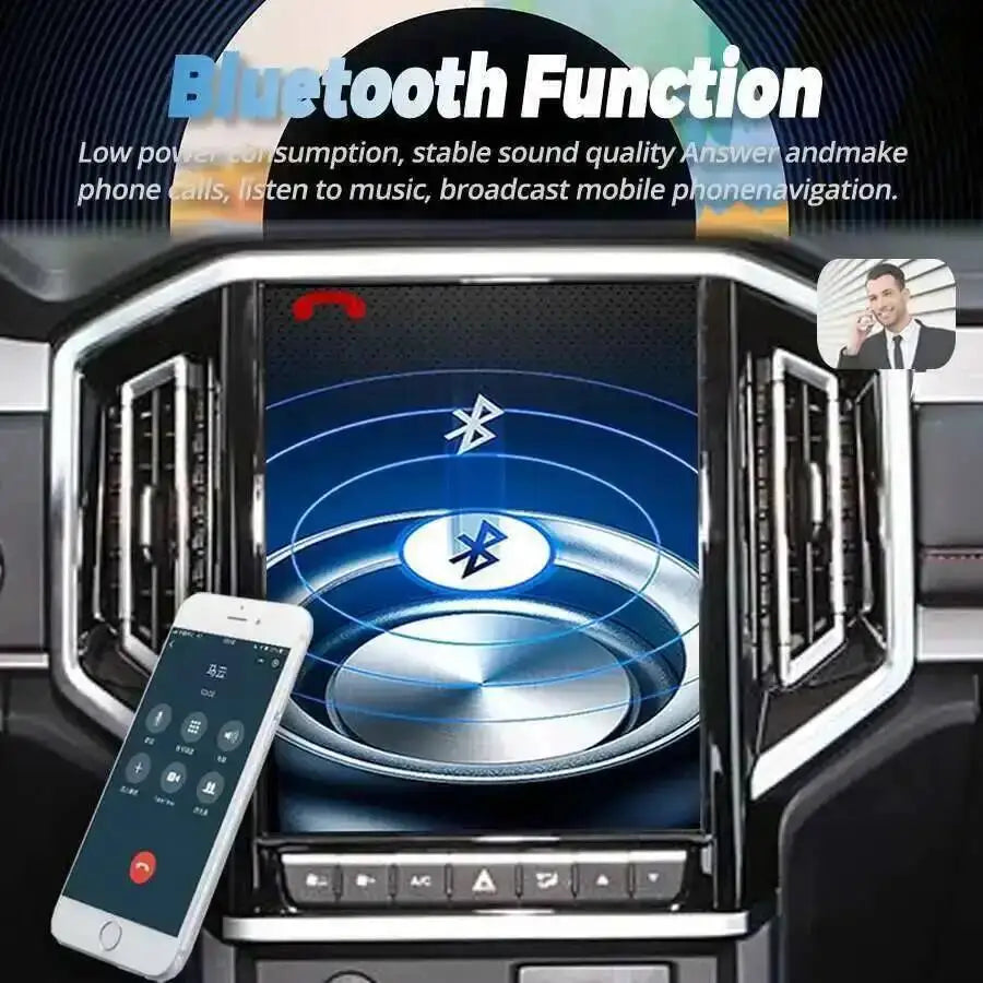 10.4 inch Car Android 14 Auto Radio For Jianghuai Vertical Screen Navigation Multimedia Pl | AUTOKITSHOP