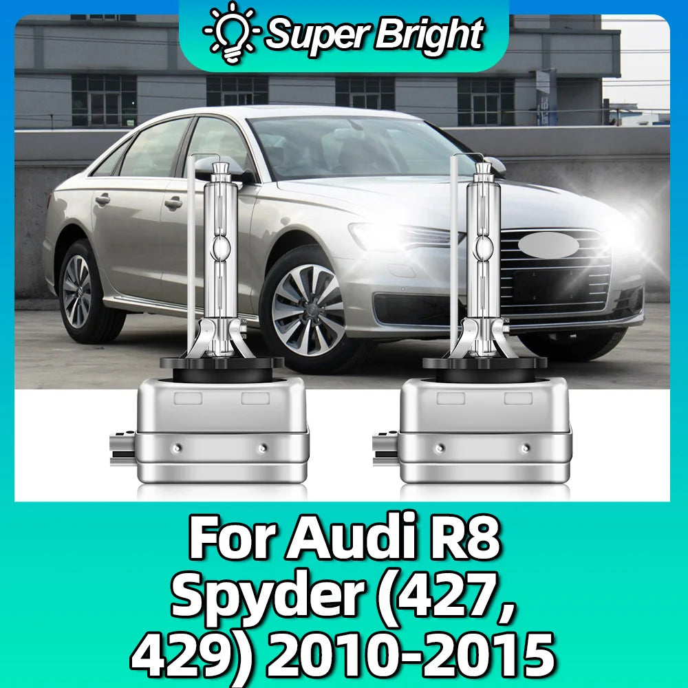 Bulb HID Xenon Headlight D1S Headlamp 6000K 8000K 12000K Lamps For Audi R8 Spyder (427, 42
