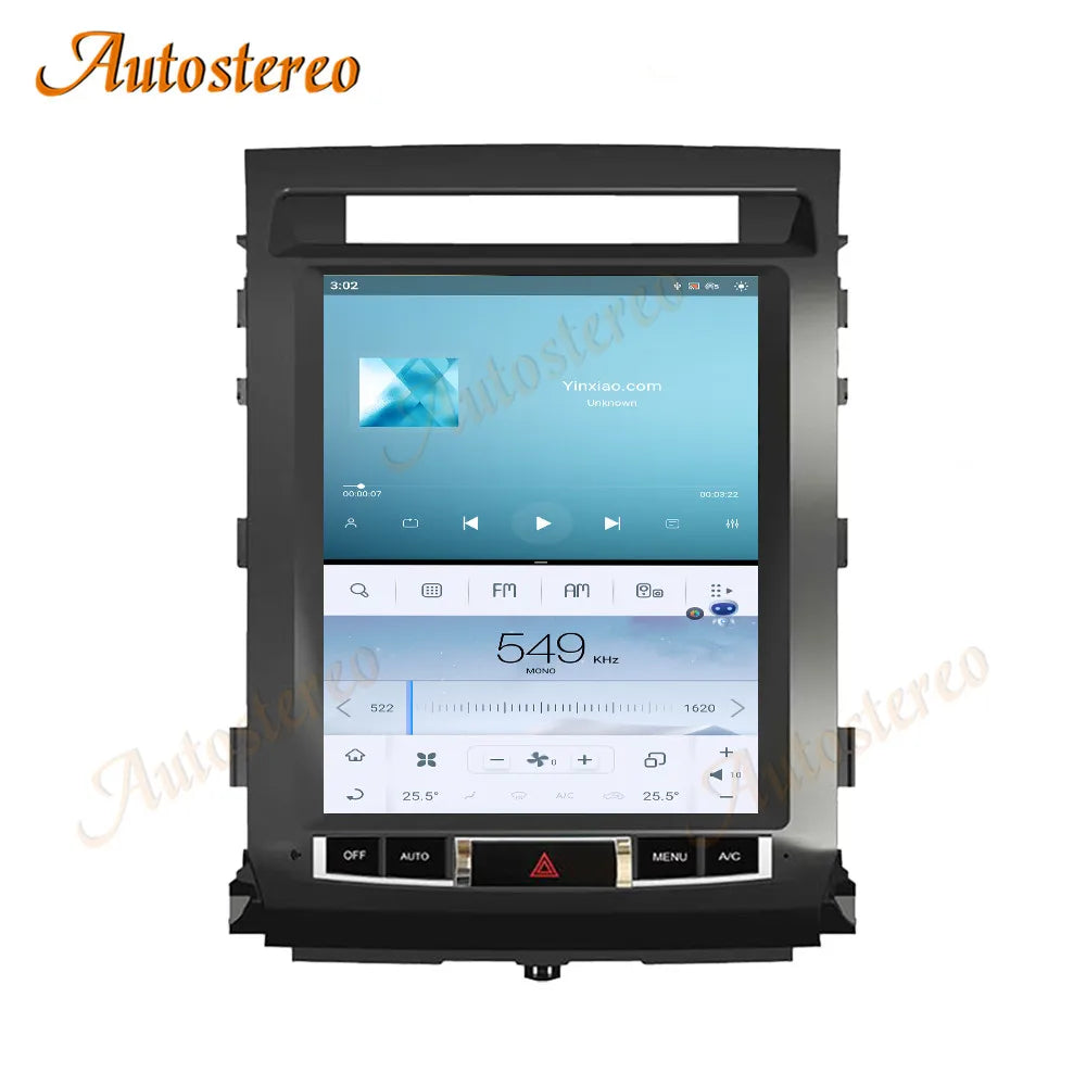 Android 13 Multimedia Player Car Navigation For For TOYOTA LAND CRUISER LC200 2008-2015 Te