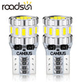 roadsun 2pcs 360° CANBUS W5W T10 168 3014 Parking Lights LED Bulbs Car Interior Reverse 60