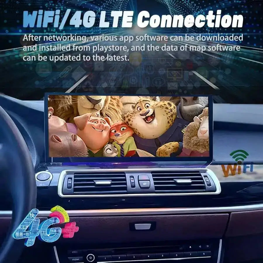 Car Multimedia Video Player Autoradio 15.8" For BMW 5 Series GT 2010-2017 F07 F10 F11 F18  | AUTOKITSHOP