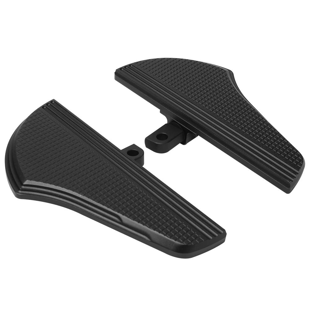 Motorcycle Rear Passenger Floorboards Male Mount Foot Pegs Footrest For Harley Touring Electra G - Automotive LED Light
