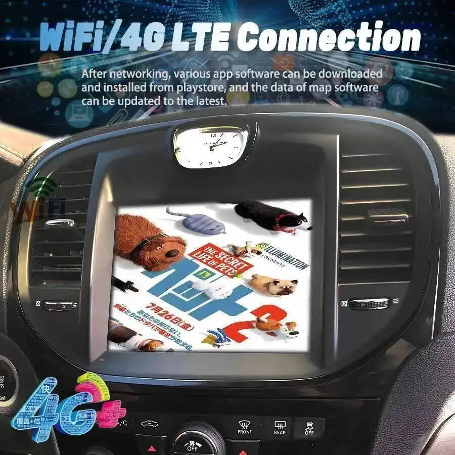 For Challenger 2011-2014 For Chrysler 300 300C 2011-2014 Carplay Video Player WiFi 4G DSP  | AUTOKITSHOP