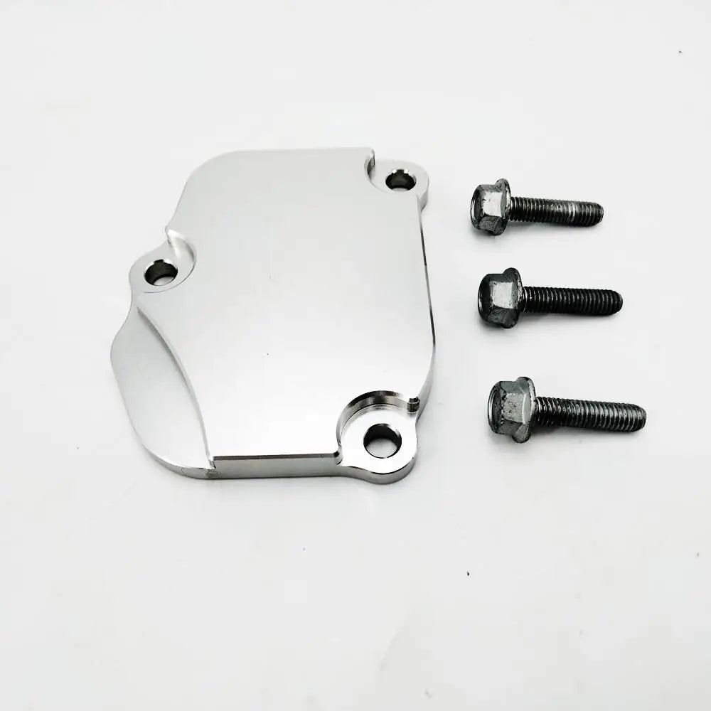 Aluminum Timing Chain Tensioner Cover Plate Set For Honda Acura K-S01Yries K20 K24