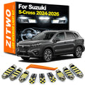 ZITWO 10Pcs Canbus Car Indoor Lamp For Suzuki S-Cross Scross 2024 2025 2026 LED Bulb Interior Ma - Canbus LED Car Light
