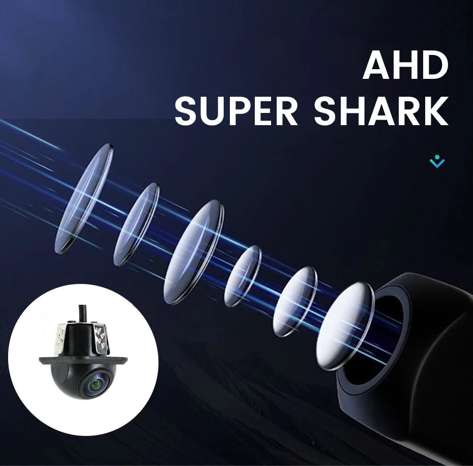 IP68 Waterproof 180° Auto Parking Assistance Car Rear View Camera Reverse AHD 1080P Car Re