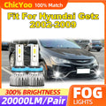 Fit For Hyundai Getz 2002 2003 2004 2005 2006 2007 2008 2009 60W H8 H9 H11 Auto Fog Lamps