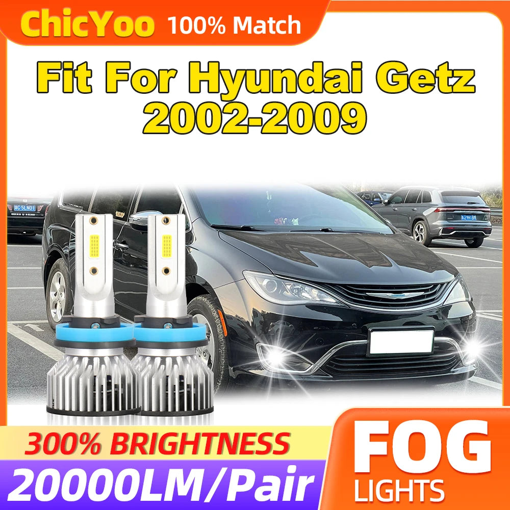 Fit For Hyundai Getz 2002 2003 2004 2005 2006 2007 2008 2009 60W H8 H9 H11 Auto Fog Lamps