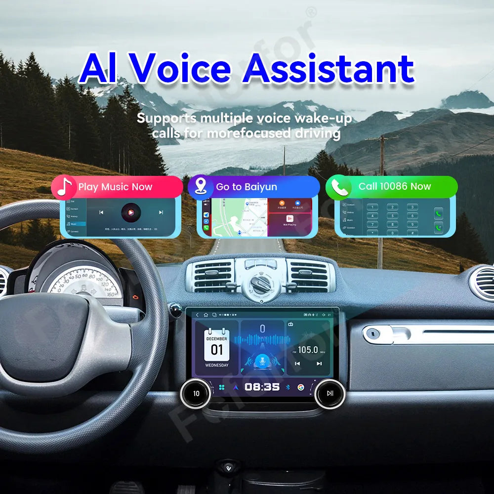 Android 15 Upgrade Carplay 11.5 Inch High Definition Display GPS Navi Multimedia Car Radio