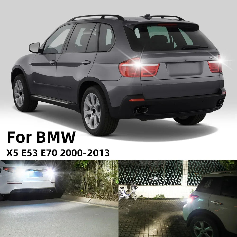 2-Piece LED Interior Light Kit for BMW X5 E53 E70 Accessories 2000-2013 - Canbus Dome Map Door Trunk Bulbs | AUTOKITSHOP