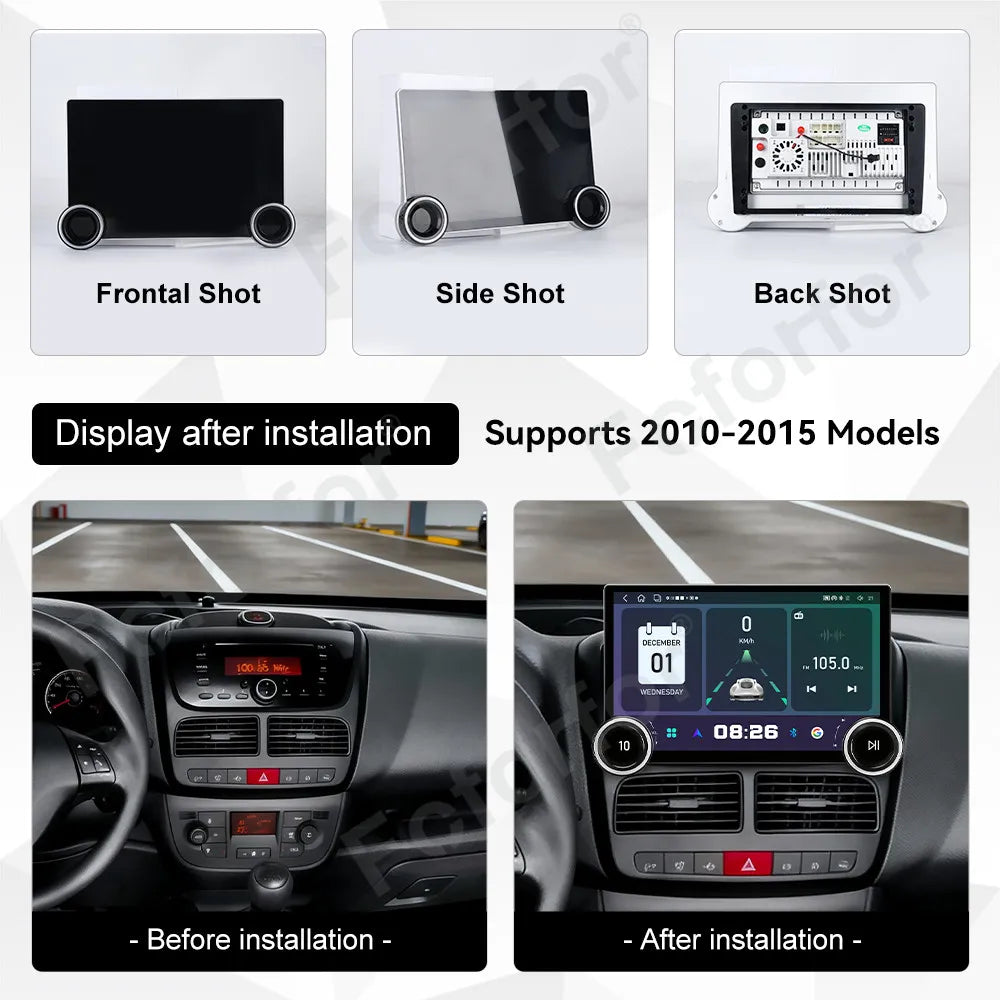 Ultra Large 11.5 Inch HD Touch Screen Android 15 Car Stereo Wireless CarPlay GPS Navi Auto