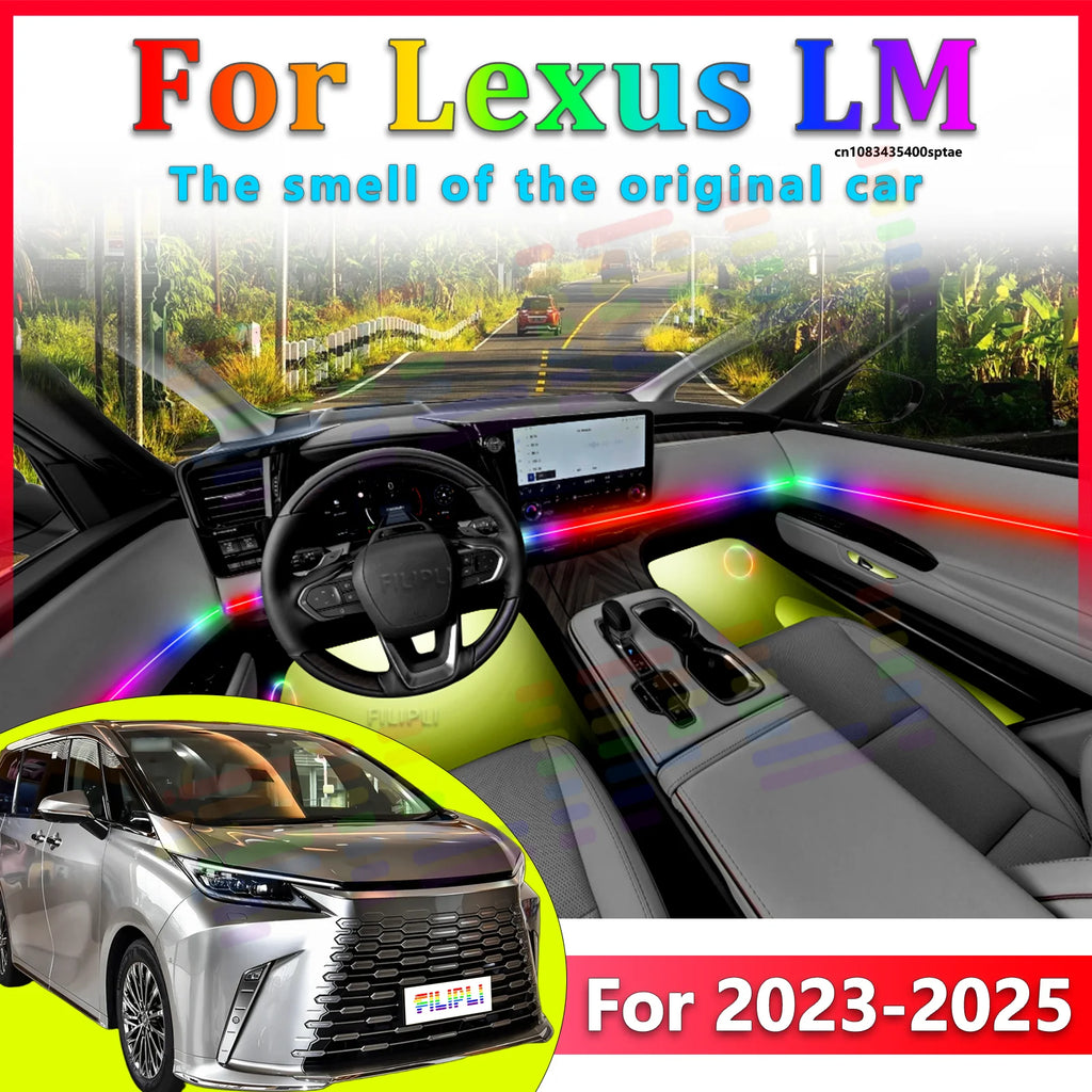 RGB - Ambient Light - for Lexus 2023-2025 - App Control - Car Interior Lighting | AUTOKITSHOP