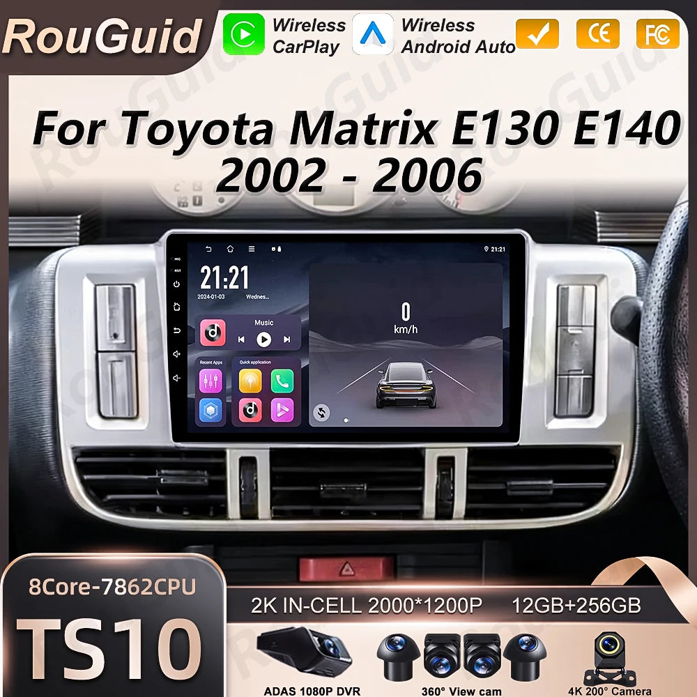 Carplay Auto Car Radio For Nissan X-Trail X Trail 1 T30 2000 2001 2002 2008 2009 Multimedi | AUTOKITSHOP