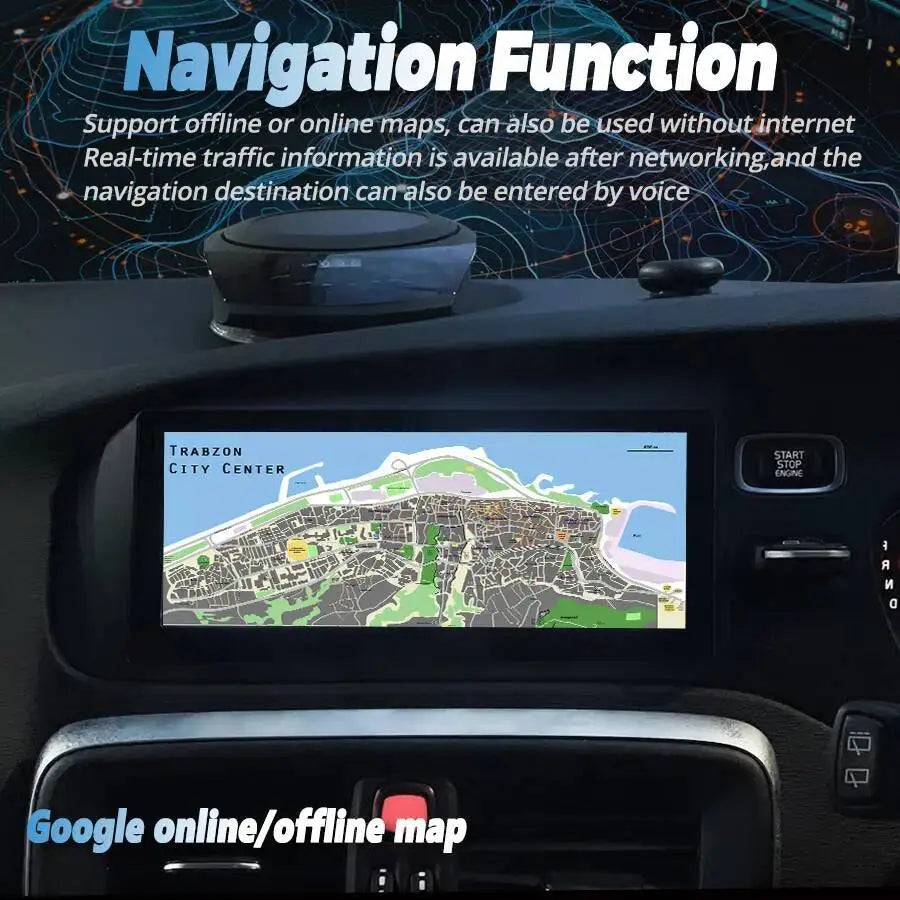 256GB Android15 Radio For VOLVO V40 2011 2018 Right Hand Driving 8.8" Qled Screen Multimed | AUTOKITSHOP