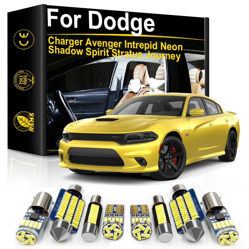 LED Interior Light Kit for Dodge Charger Avenger Intrepid Neon Shadow Spirit Stratus Journey Car LED Interior Light C...