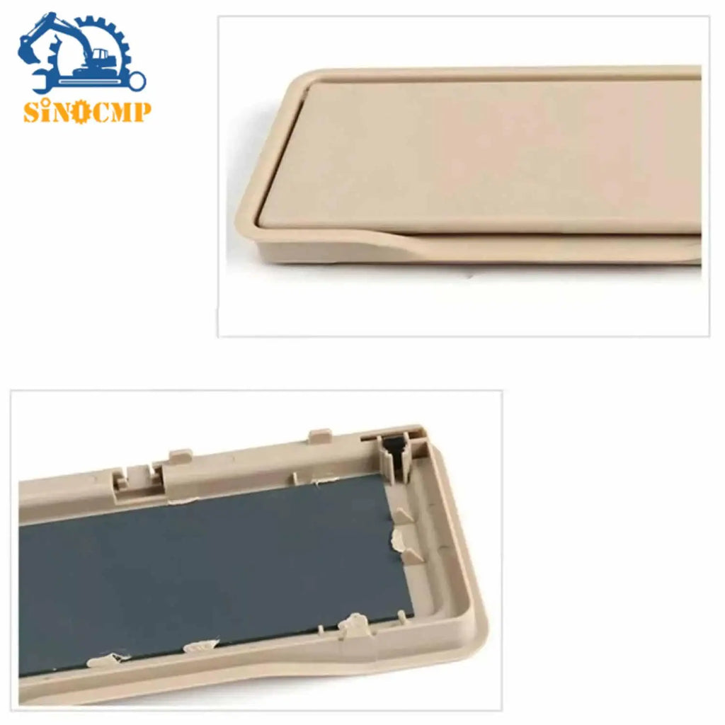 Sun Visor Mirror Frame Cover FOR Mercedes Benz E Class W212 CLS W218 Beige Plastic Car Acc