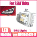 OEM 6F0941476-R DRL Headlight Module Control Unit Day Light White Color Angel Eyes Module