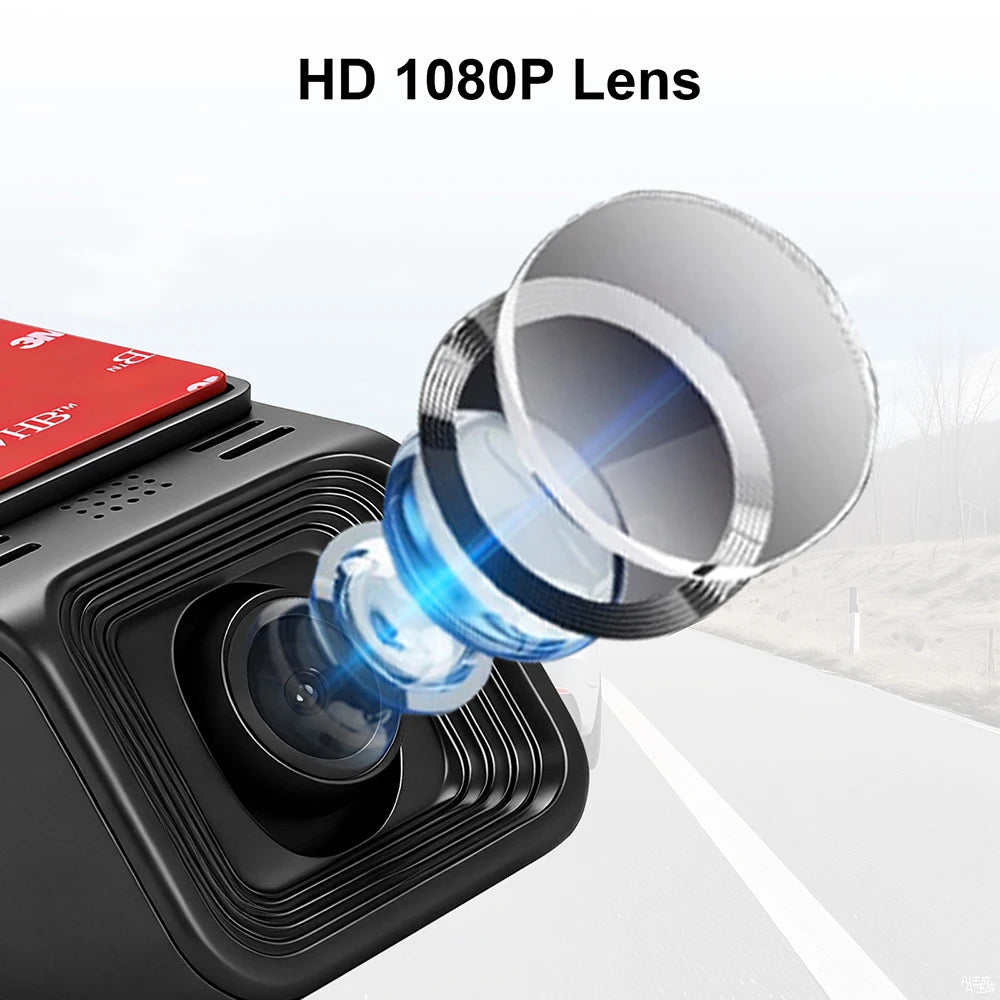 USB Front Dash Camera Universal Car DVR for Android System with ADAS plug in the SD Card | AUTOKITSHOP