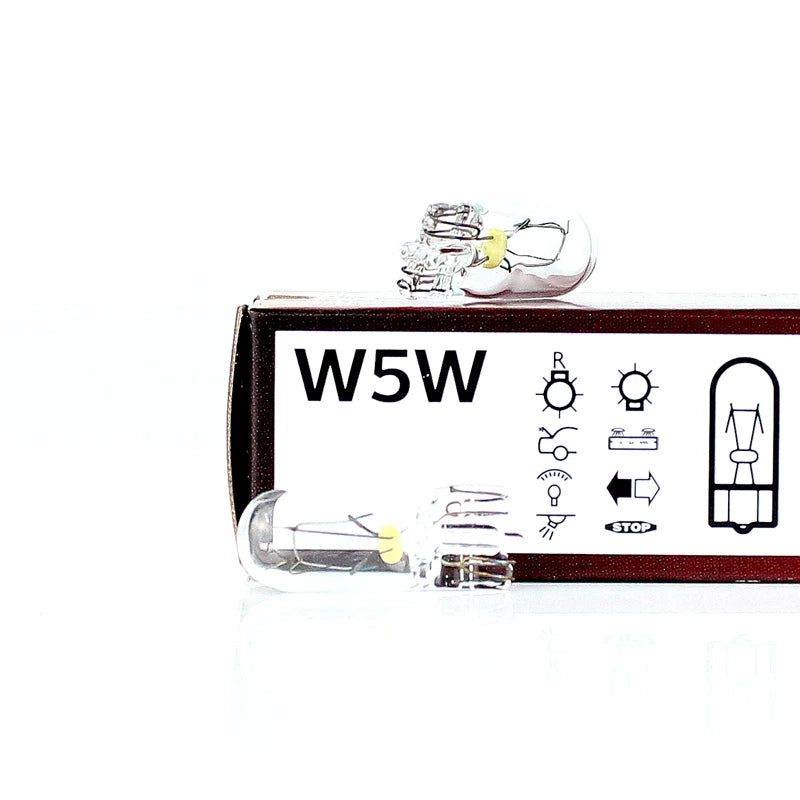 Philips Truck 24V T10 W5W Standard Turn Signal Bulbs Interior Lamp Original Position Stop