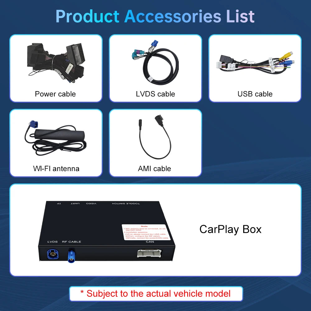 Road Top Wireless Carplay Decoder Interface For Audi C6 A6 4f 2010-2012 Q7 4L 2012-2015 MM | AUTOKITSHOP