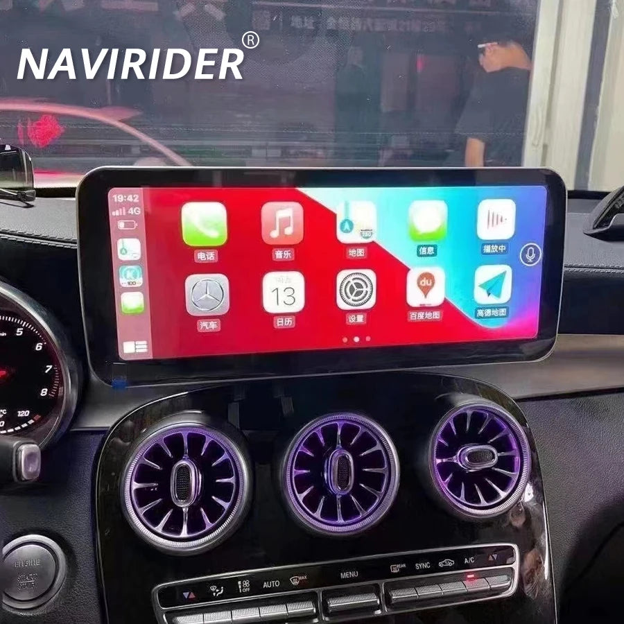 Auto Android 15 Stereo Navi For Benz C CLASS C200 W205 C250 C180 C260 2019 2021 GPS Video  | AUTOKITSHOP