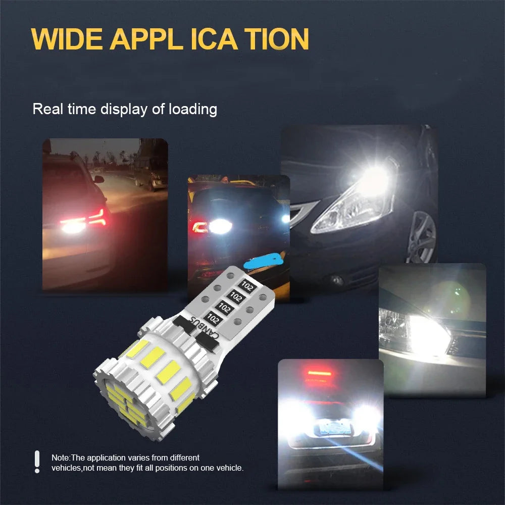 Led Canbus T15 Reverse Light 6000K Backup Lamp For TOYOTA RAV4 2006 2007 2008 2009 2010 20
