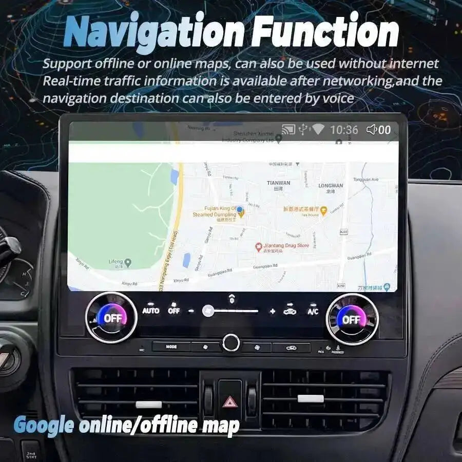 16.8" Android Auto Carplay Car Radio For Toyota Prado 2010-2021 Land Cruiser Prado Stereo  | AUTOKITSHOP