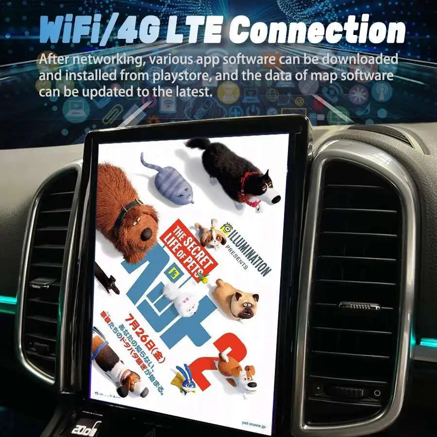 9.7Inch Android15 Touch Screen Carplay For Porsche Cayenne 2011-2017 PCM3.1 PCM4.0 Car Rad | AUTOKITSHOP