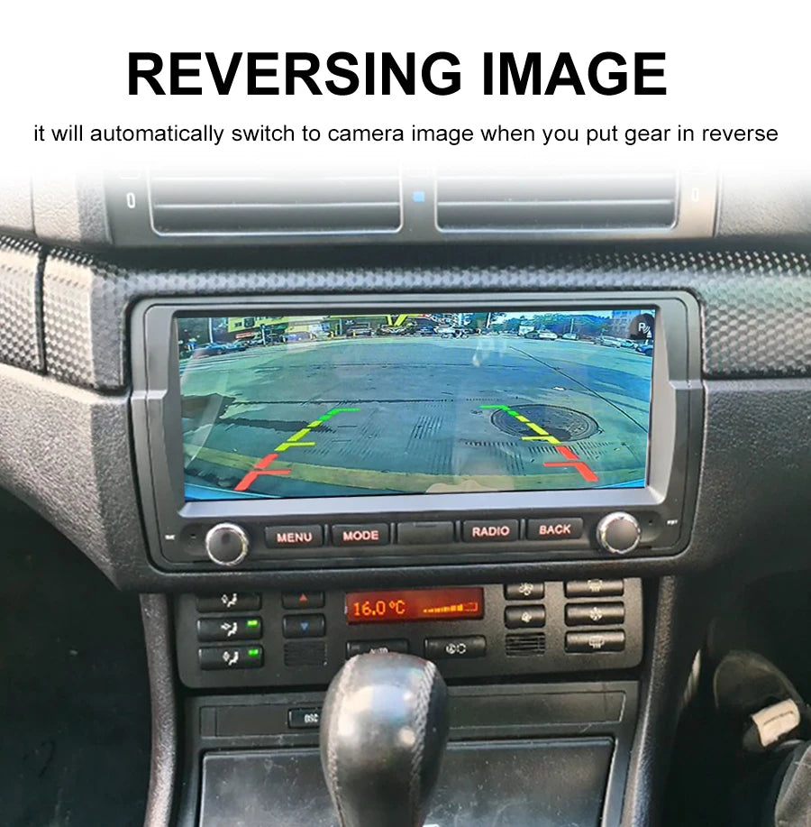 10.25” 2Din Car Radio Multimedia Video Player For BMW E46 M3 318/320/325/330/335 1998-2006 | AUTOKITSHOP