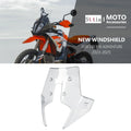 For 890 790 ADV Adventure R Rally 2023-2025 Motorcycle Acrylic Rally Windshield Wind Deflector S - Automotive LED Light