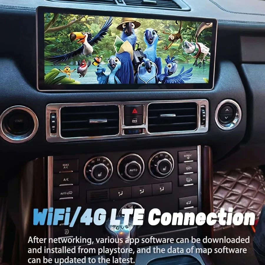 12.3" For Land Range Rover V8 L322 2002-2012 DSP 4G Carplay GPS Navi Android15 Screen Car  | AUTOKITSHOP