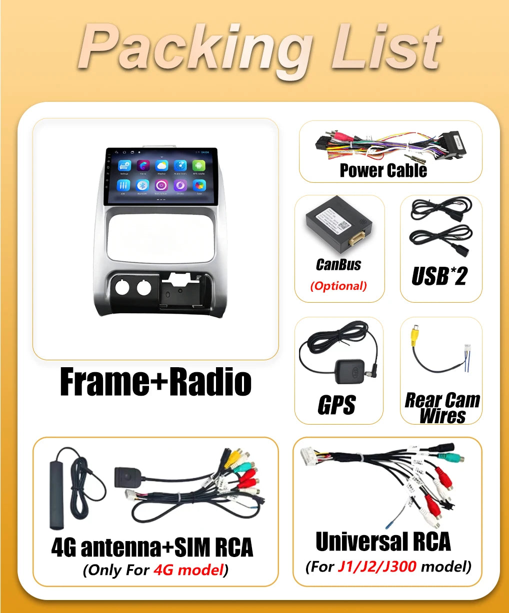 Android 16 Carplay Car Stereo For JEEP LIBERTY CHEROKEE 2001 2002 2003 2004 2005 2006 2007 | AUTOKITSHOP