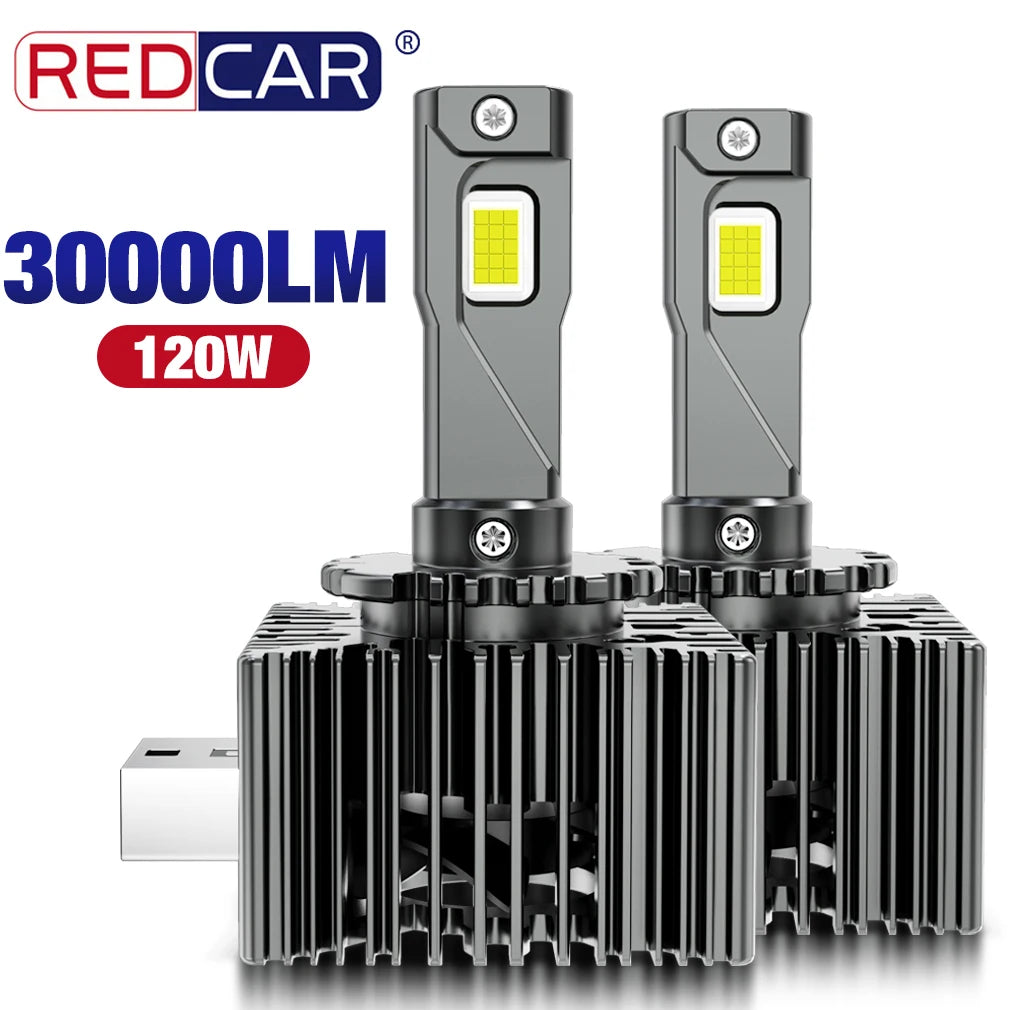 D1S D3S LED Headlights Canbus 30000LM D4S D5S D2S D8S LED Headlights HID D8R D1R D2R D3R D