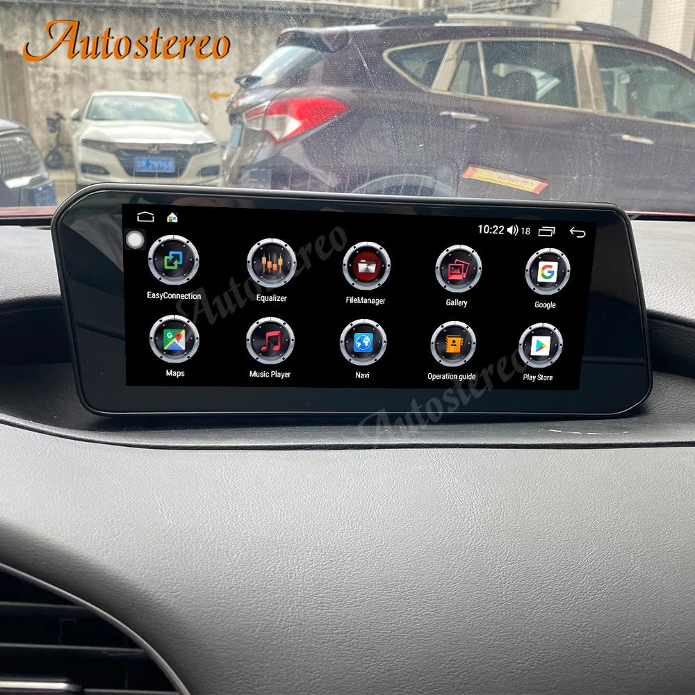 Carplay Dual System Auto Stereo Android14 For Mazda 3 CX-30 2020 2021 Car GPS Navigation H