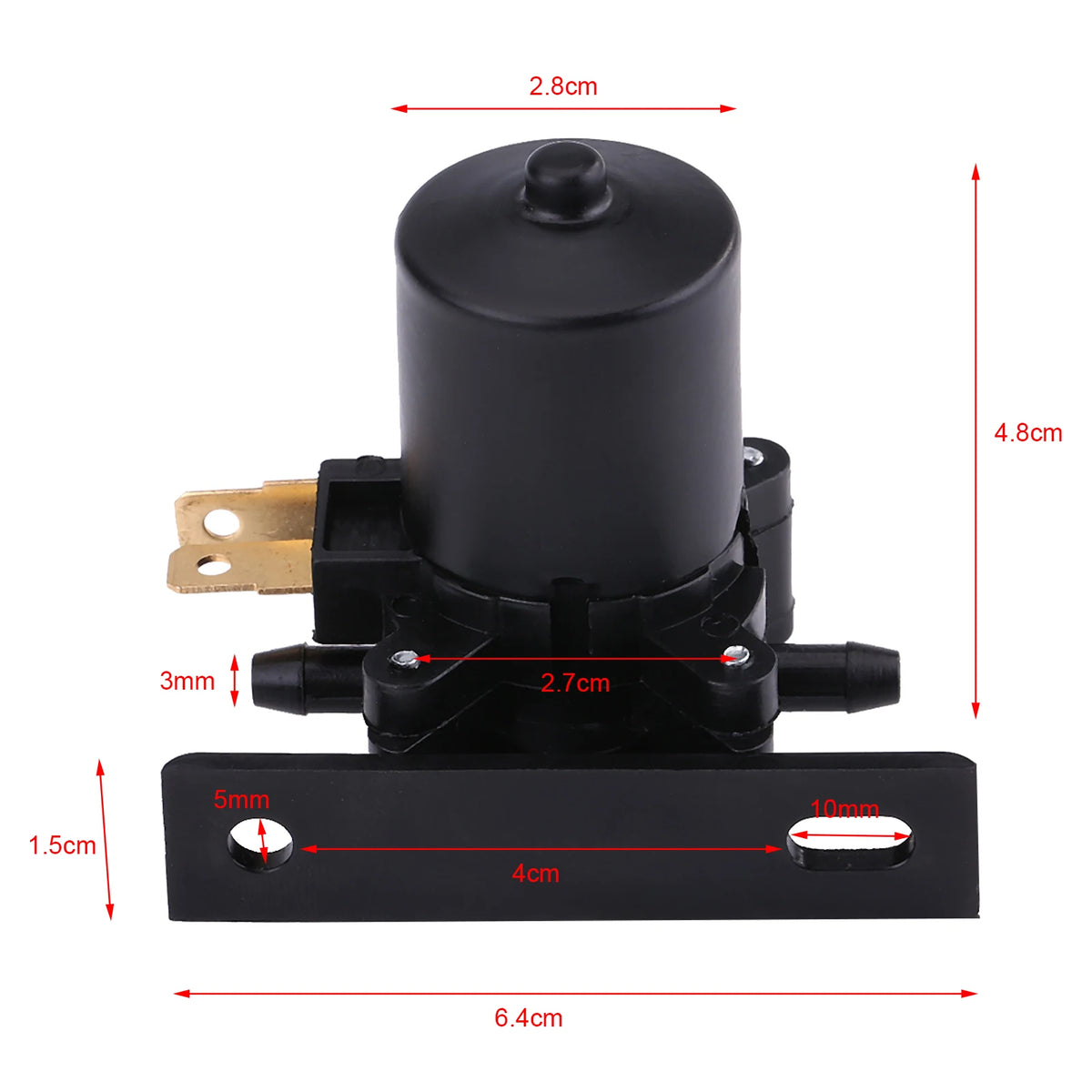 12V Universal Windscreen Washer Pump Windshield Water Pump For Car Van Bus Truck Car Accessories - Automotive LED Light