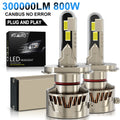 300000LM H4 H7 LED Headlight Canbus H11 9012 9005 HB3 9006 HB4 Light Blub for Car 800W 300