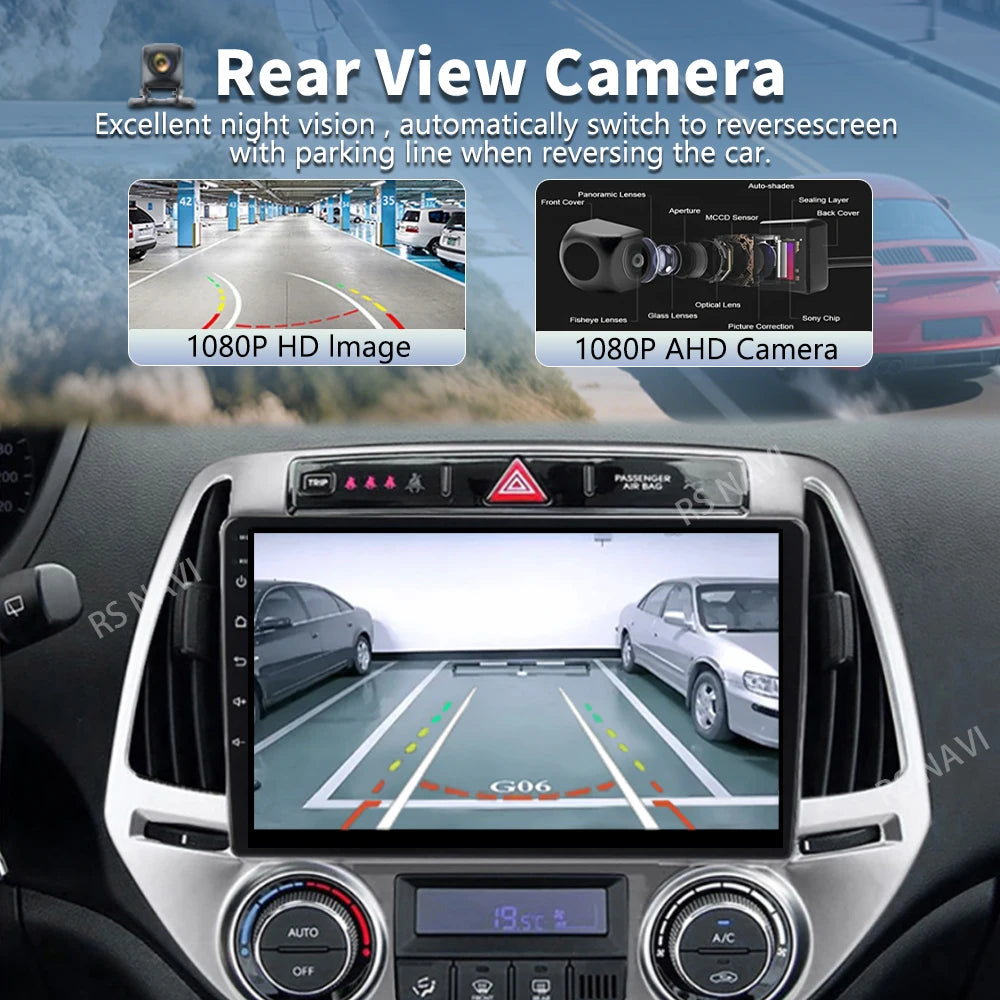 Android 16 For Hyundai i20 PB 2008 - 2014 2K QLED Android Car Radio Multimedia Video Playe