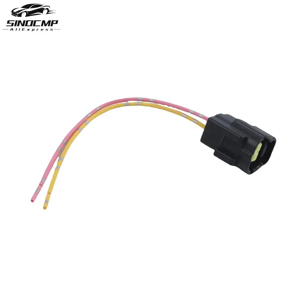Solenoid Valve Connector W/ 2 Lines Harness Plug Connector For Kobelco SK-6E SK200-6E SK48