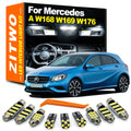 ZITWO Car Accessories LED Bulb Interior Light Kit For Mercedes Benz MB A Class W for Mercedes A200 A180 A220 - Canbus LE
