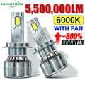 H7 H4 LED Headlight Bulb H1 H11 9005 9006 5500000LM High Power Spotlights Car Headlamp Led