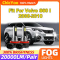 60W LED Fog Lights 20000LM CSP Chips Car Fog Lamps 6000K White 12V Fit For Volvo S60 I 200