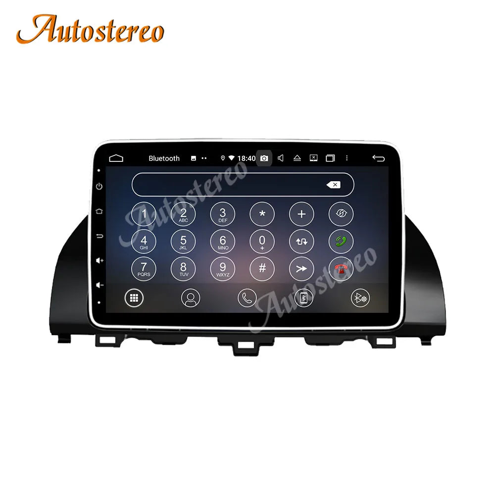 Carplay For Honda Accord 10 Android 14 Car Radio GPS Navigation Multimedia Player Android